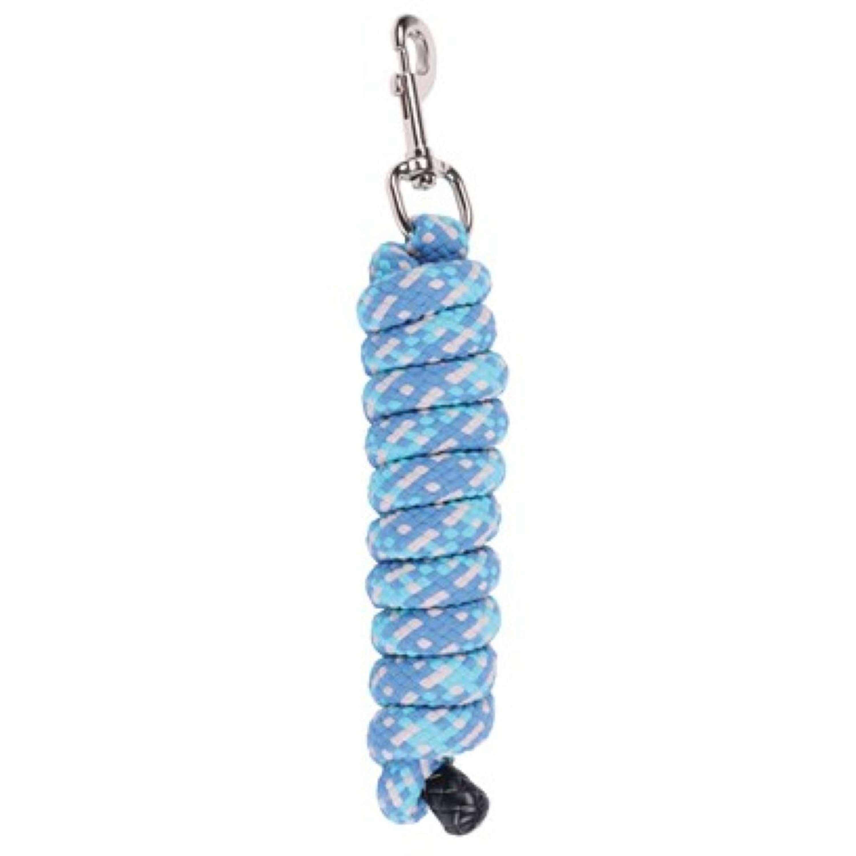 Harry's Horse Mounty Leadrope Snap Hook Blue/Turquoise/Grey