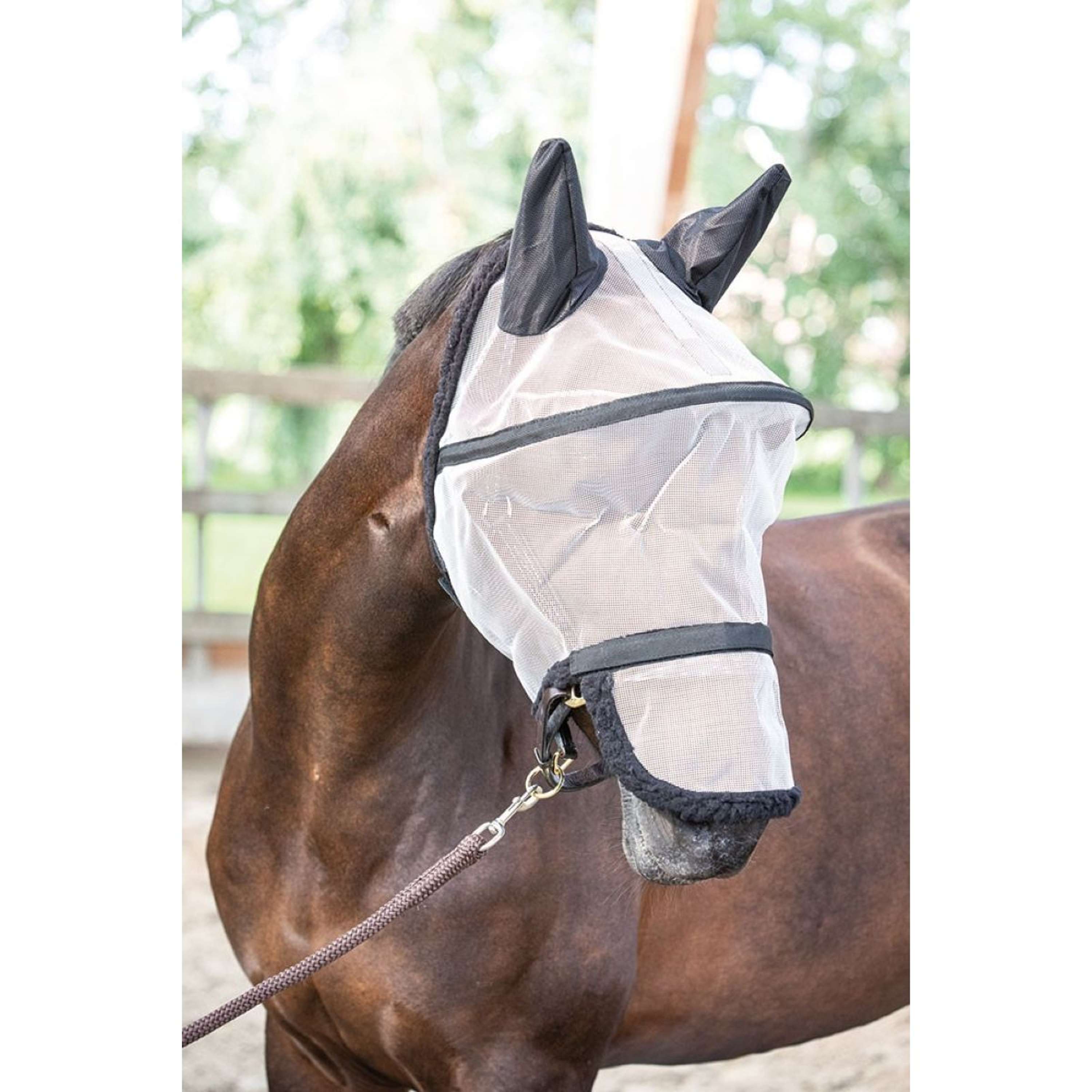 Harry's Horse Fly Mask B-free Grey/Black