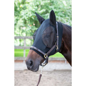 Harry's Horse Fly Mask SkinFit with Ears Black