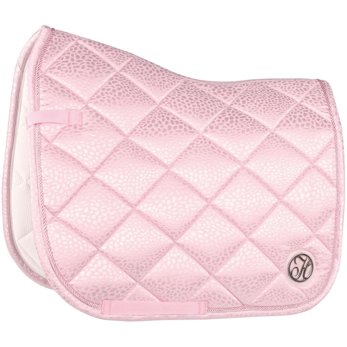 Harry's Horse Saddlepad Reverso Leopard Dressage Pink