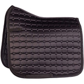 Harry's Horse Saddlepad Reverso Heavy Satin Dressage Black