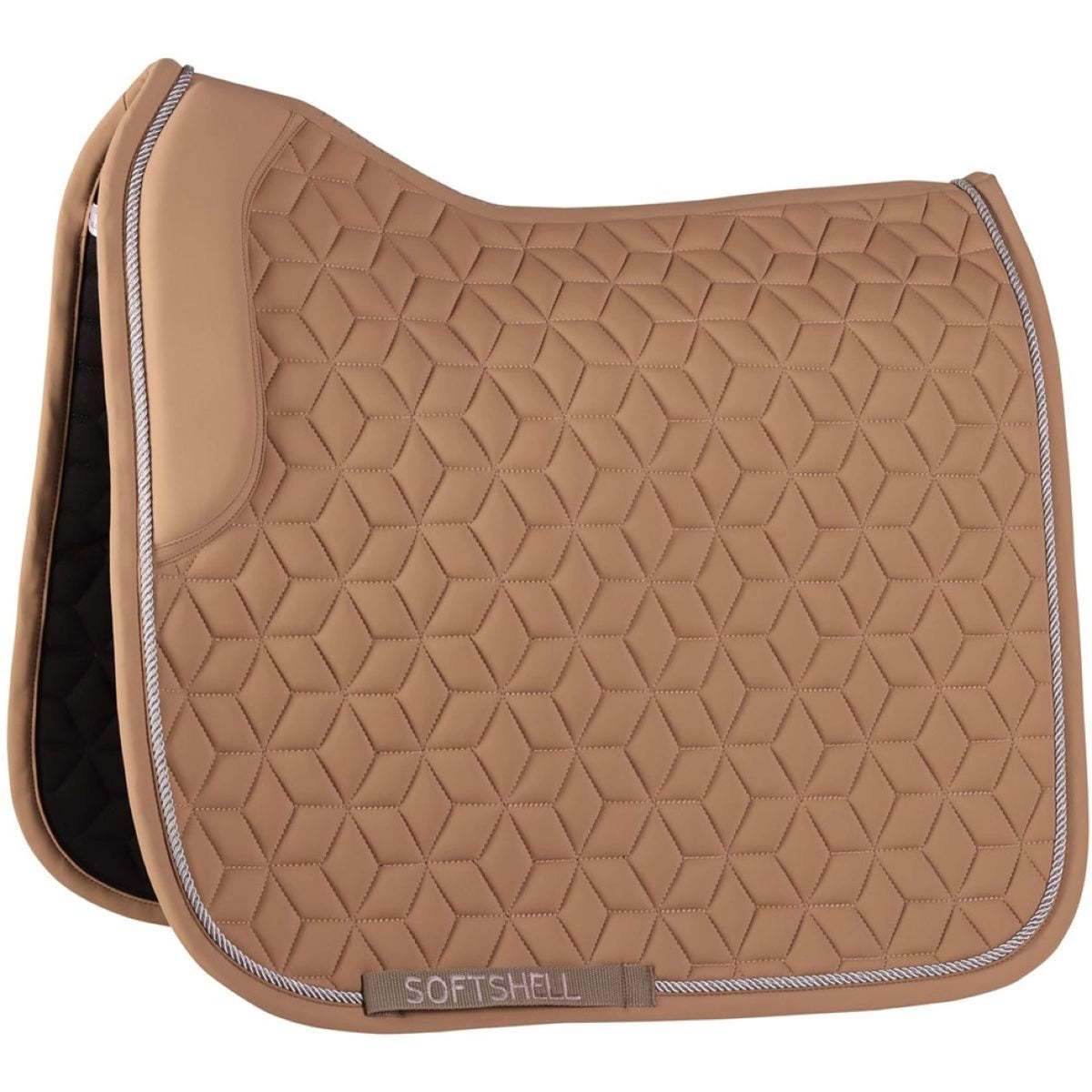 Harry's Horse Saddlepad Softshell Dressage Taupe