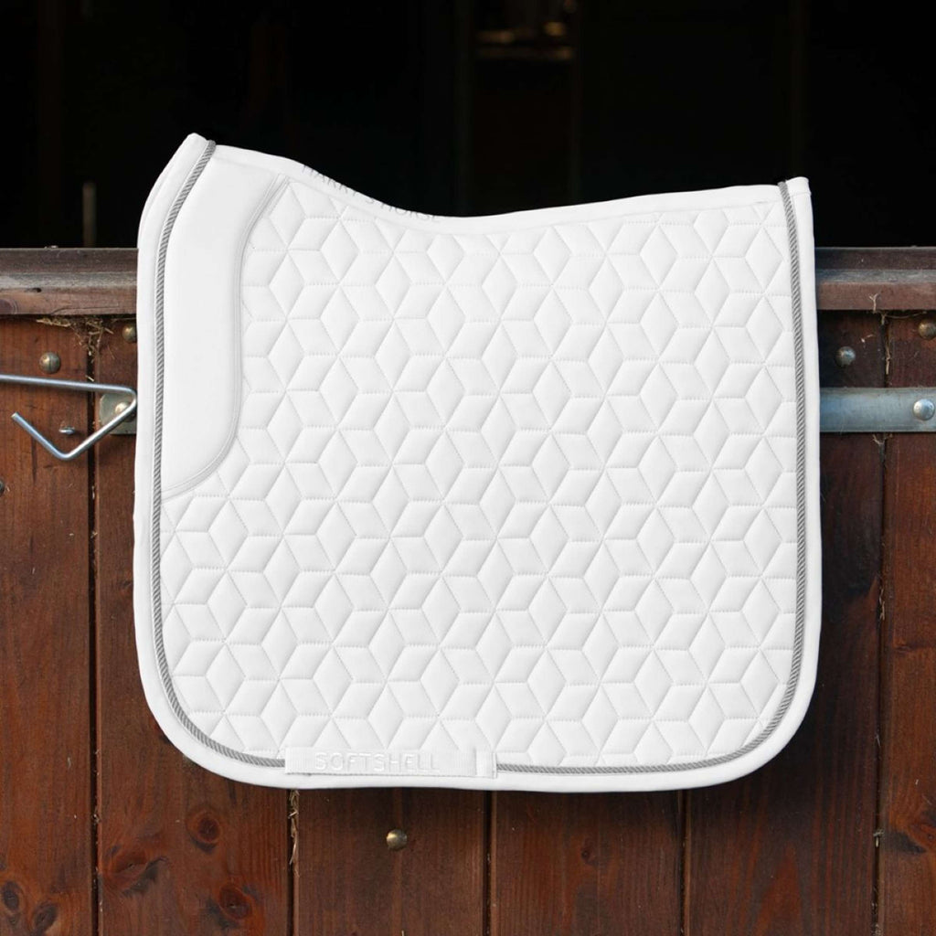 Harry's Horse Saddlepad Softshell Dressage White