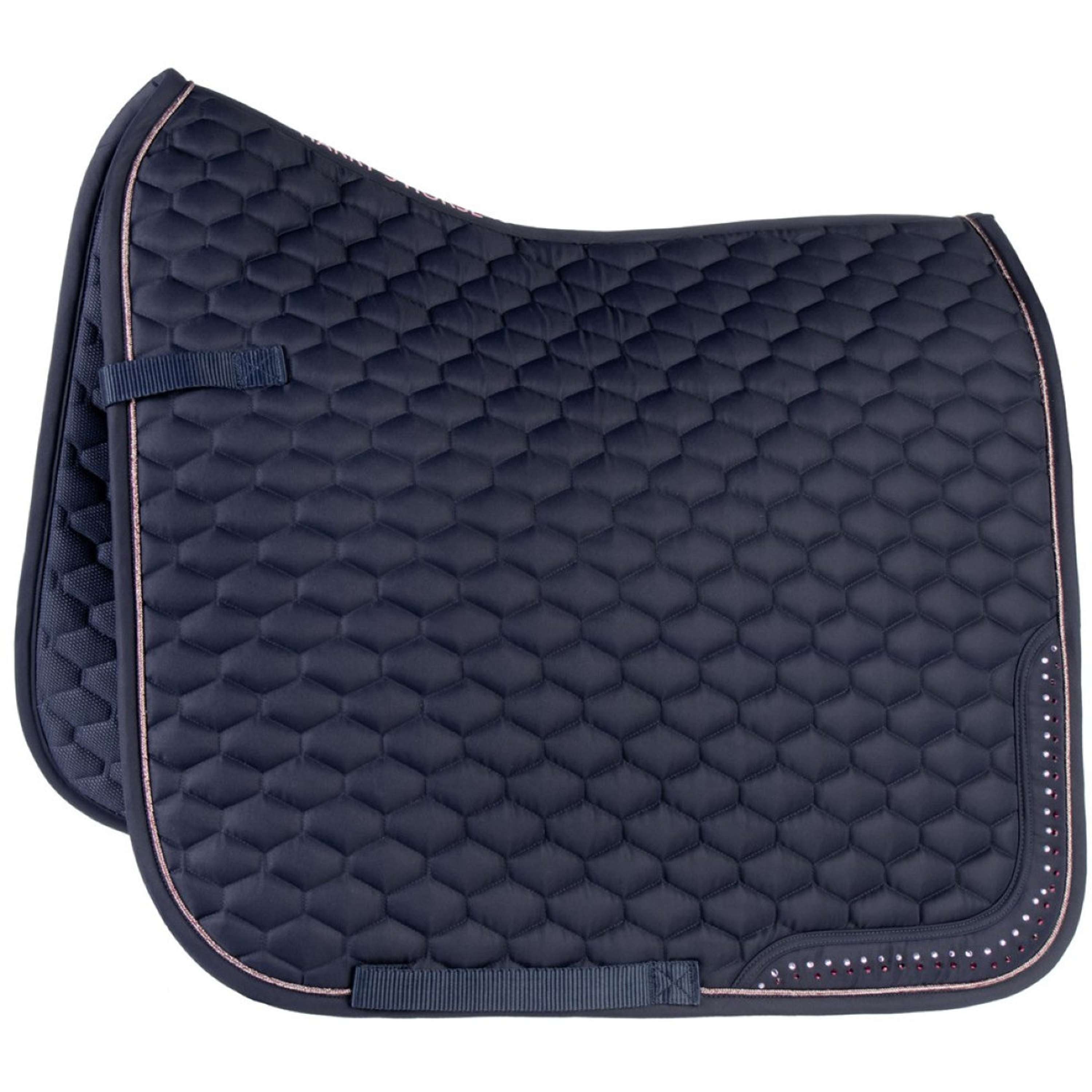 Harry's Horse Saddlepad Denici Cavalli Purple Passion Dressage Peacoat