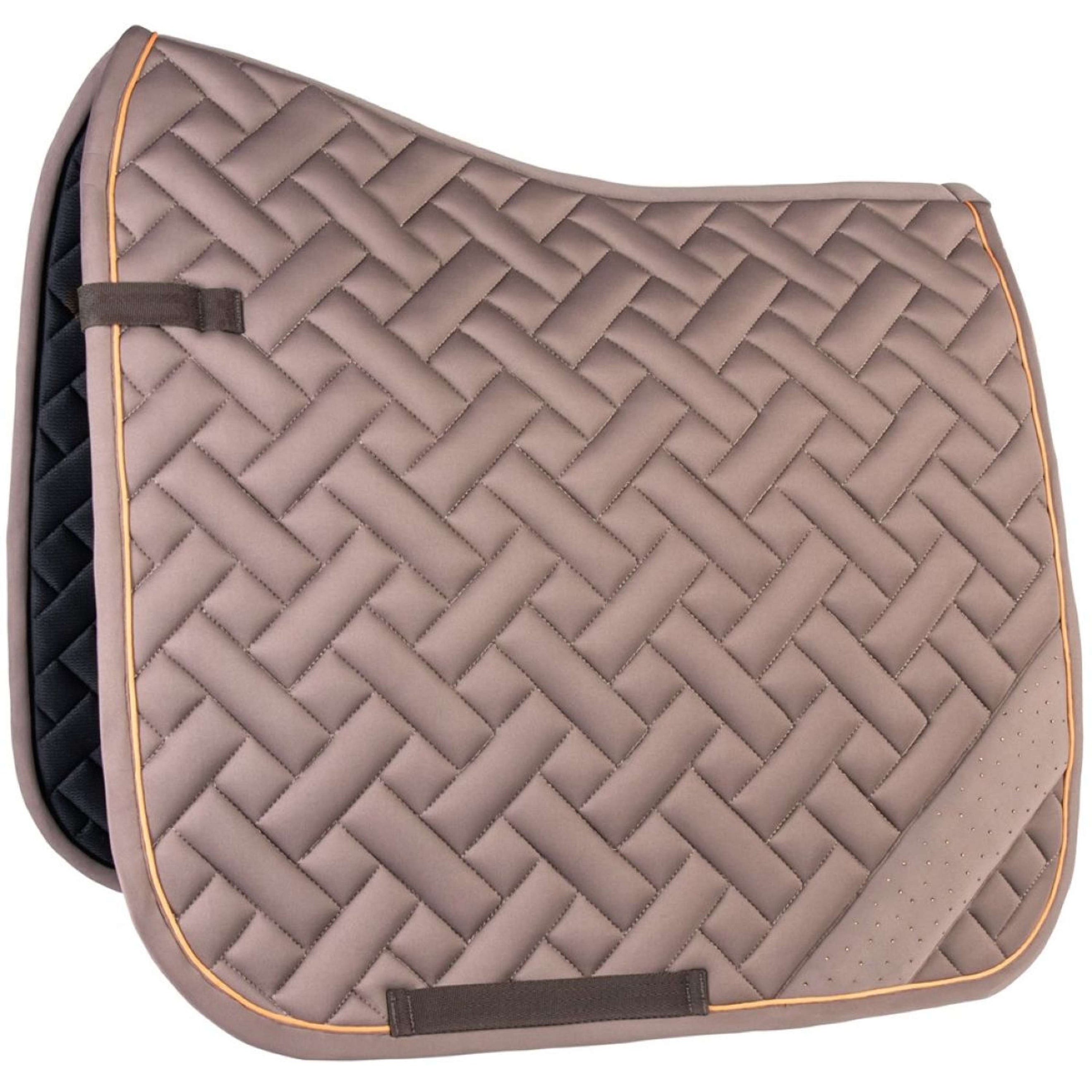 Harry's Horse Saddlepad Classy Dressage Coffee Quartz