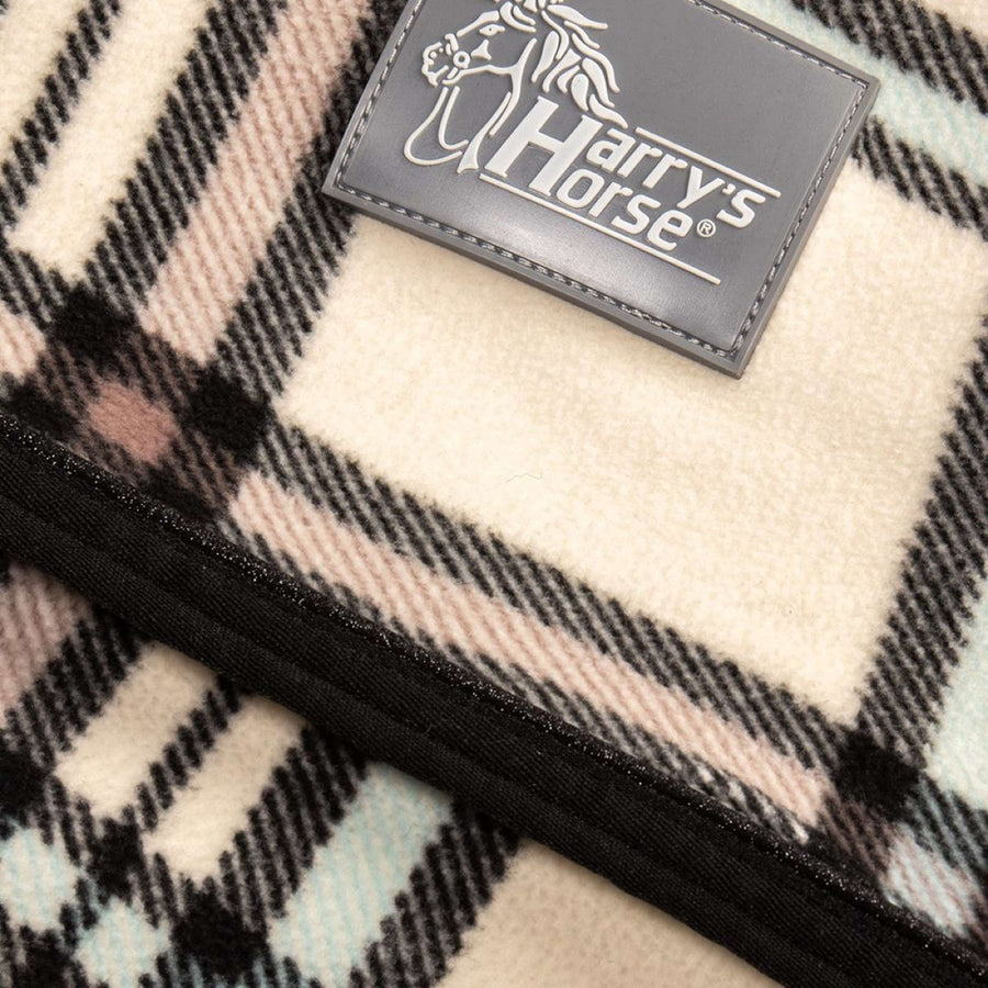 Harry's Horse Fleece Rug Check Cream
