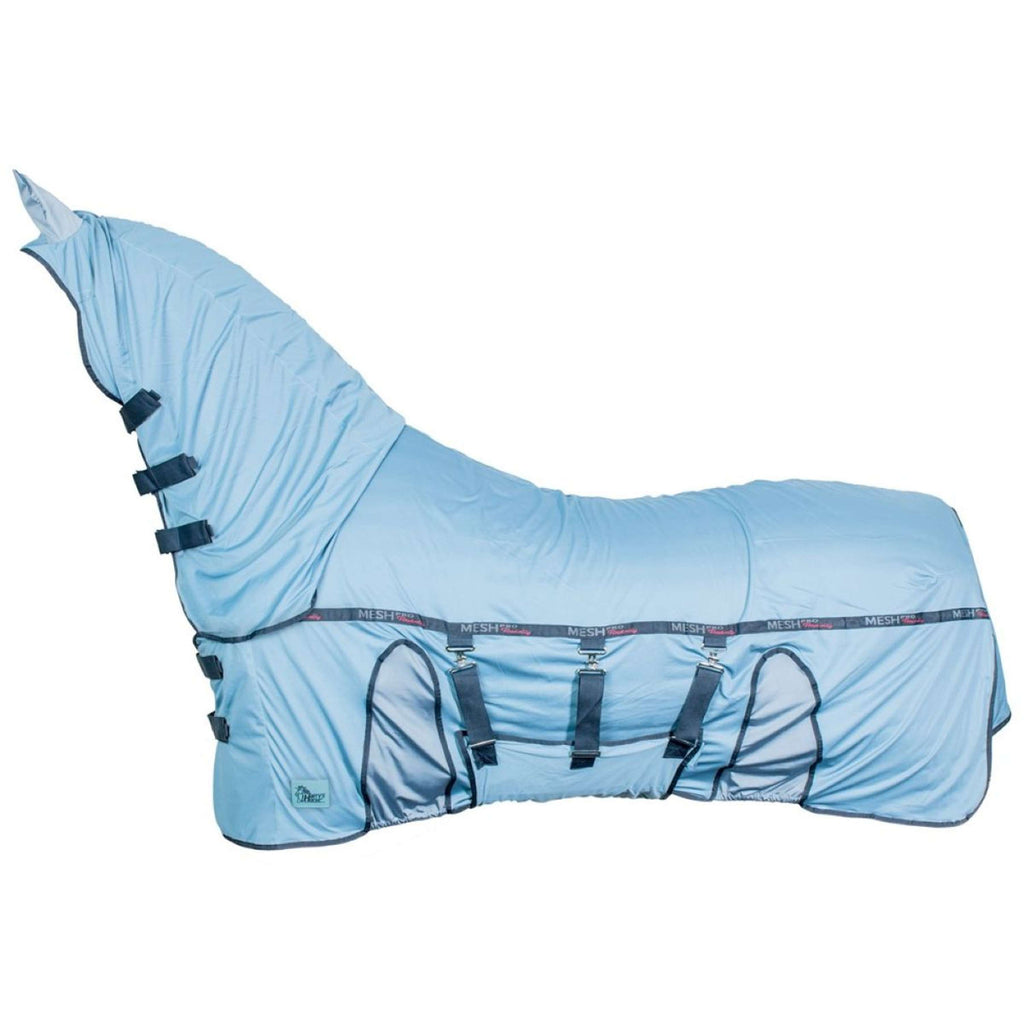 Harry's Horse Fly Rug Mesh-Pro Belly Blue Heaven