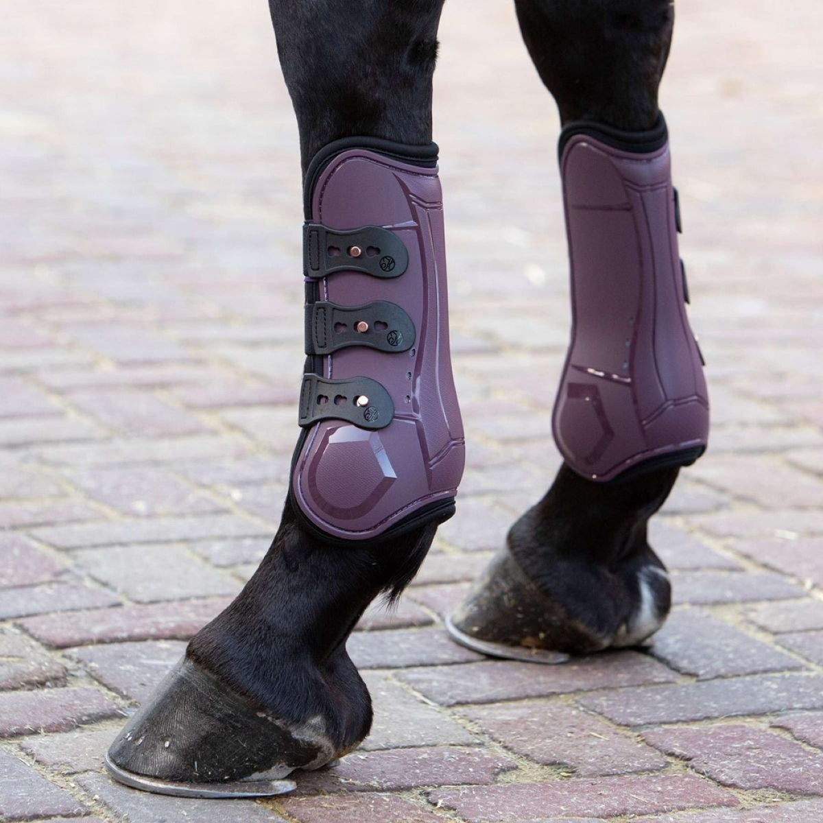 Harry's Horse Tendon Boots Percy Air Rosegold Bordeaux