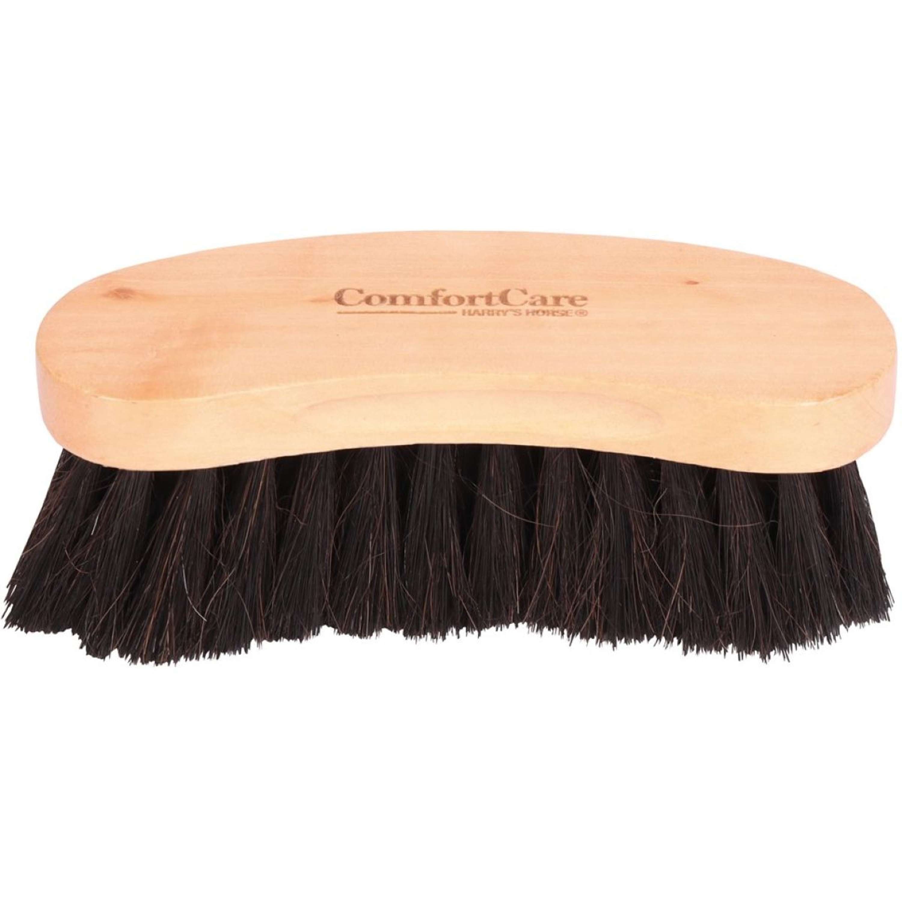 Harry's Horse Soft Brush Comfort Care Wood Horse Hair Naturel