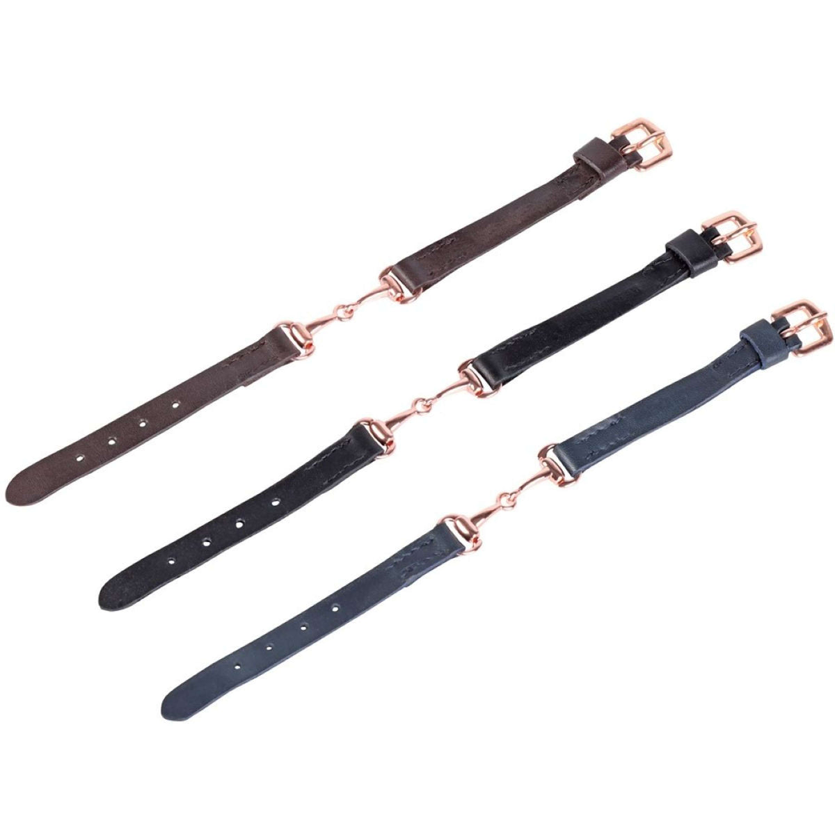 Harry's Horse Bracelet Bit Black/Rosegold