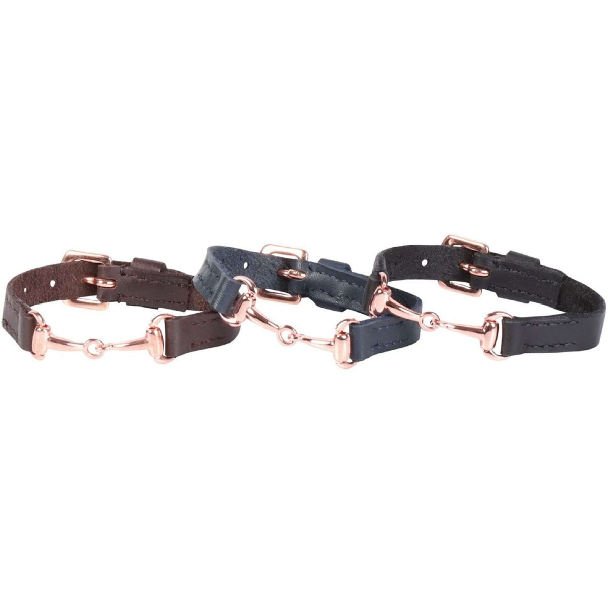 Harry's Horse Bracelet Bit Navy/Rosegold