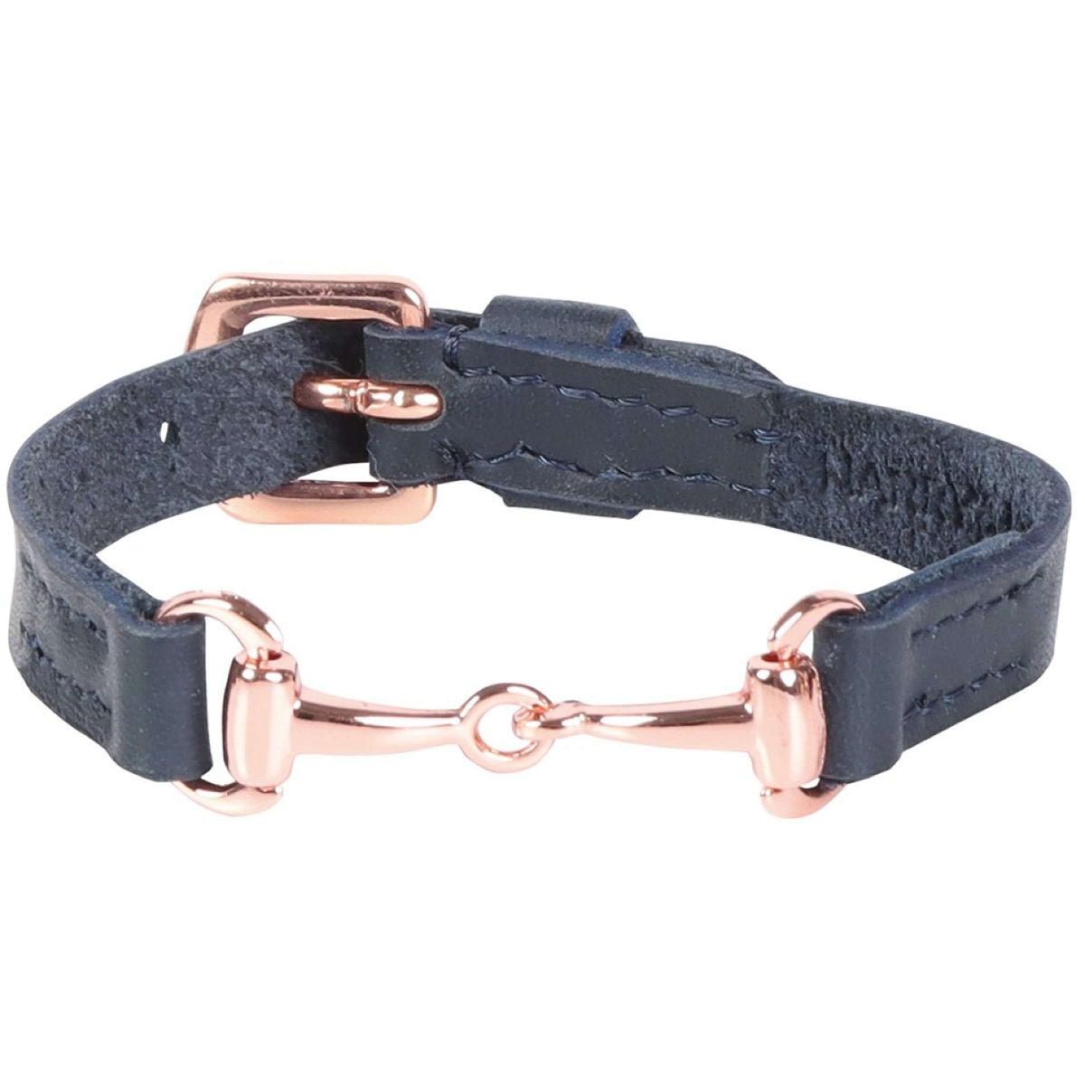 Harry's Horse Bracelet Bit Navy/Rosegold