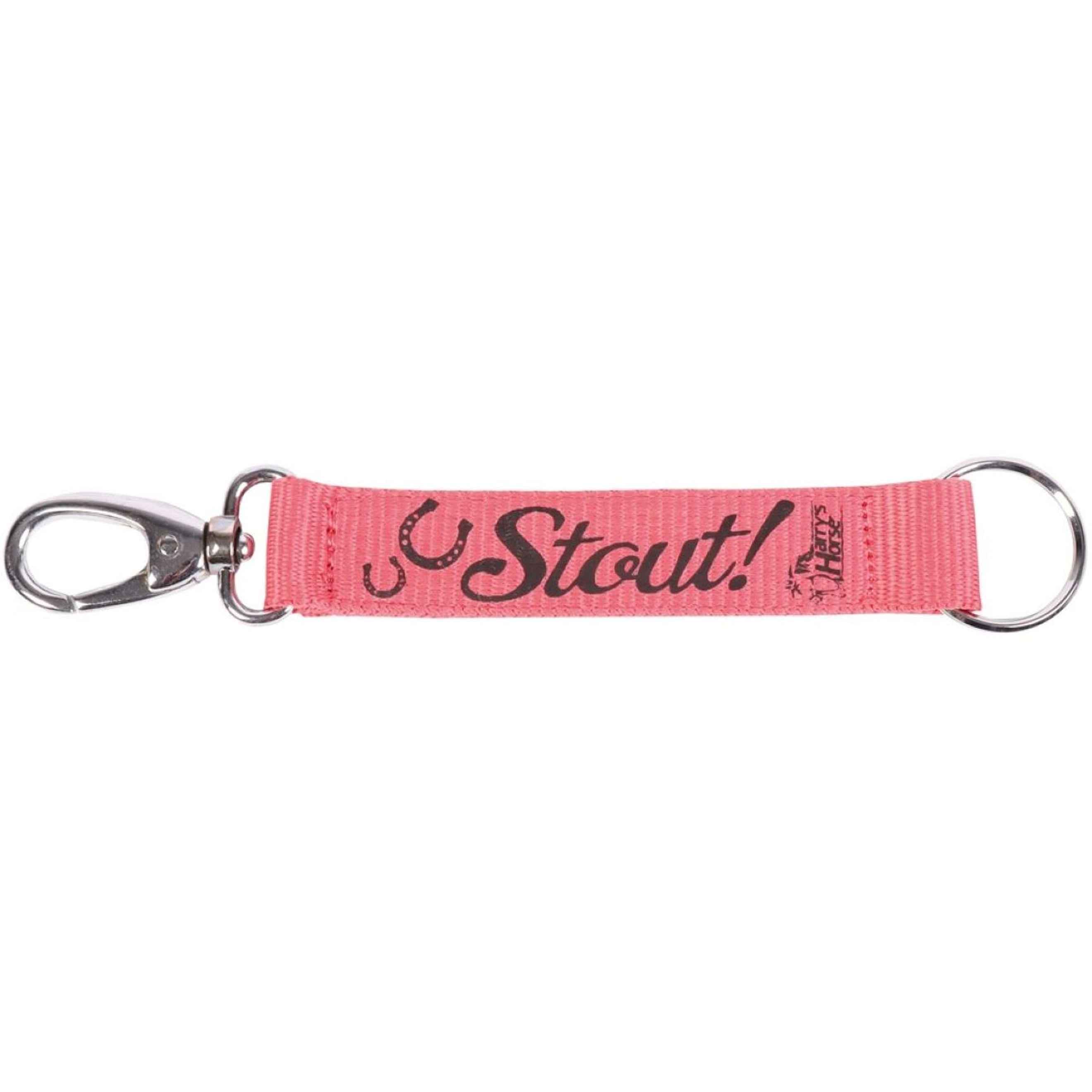 Harry's Horse Keychain STOUT! Coral Coral