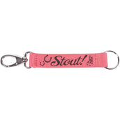 Harry's Horse Keychain STOUT! Coral Coral