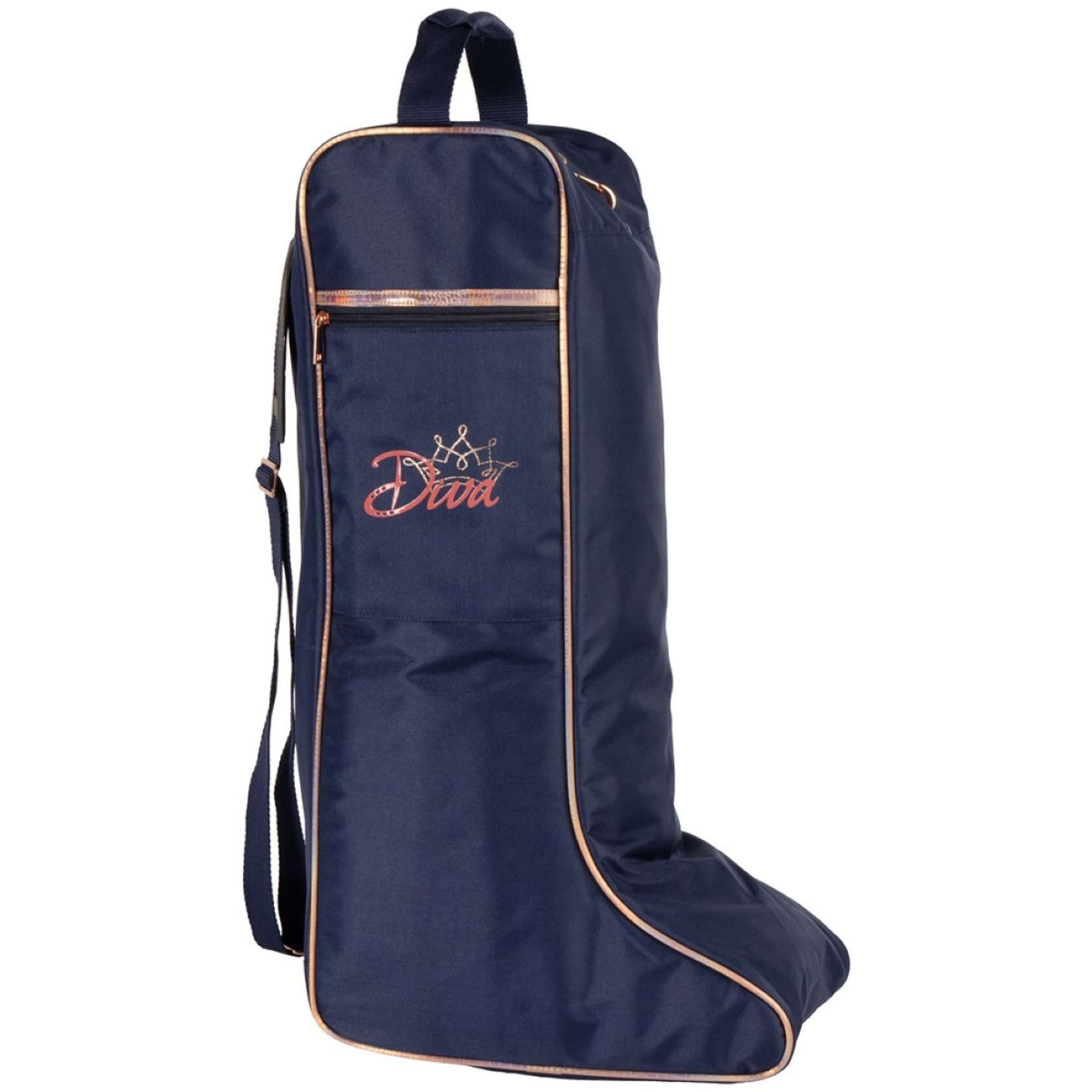 Harry's Horse Boot Bag Diva Mauvewood Collegiate-Blue