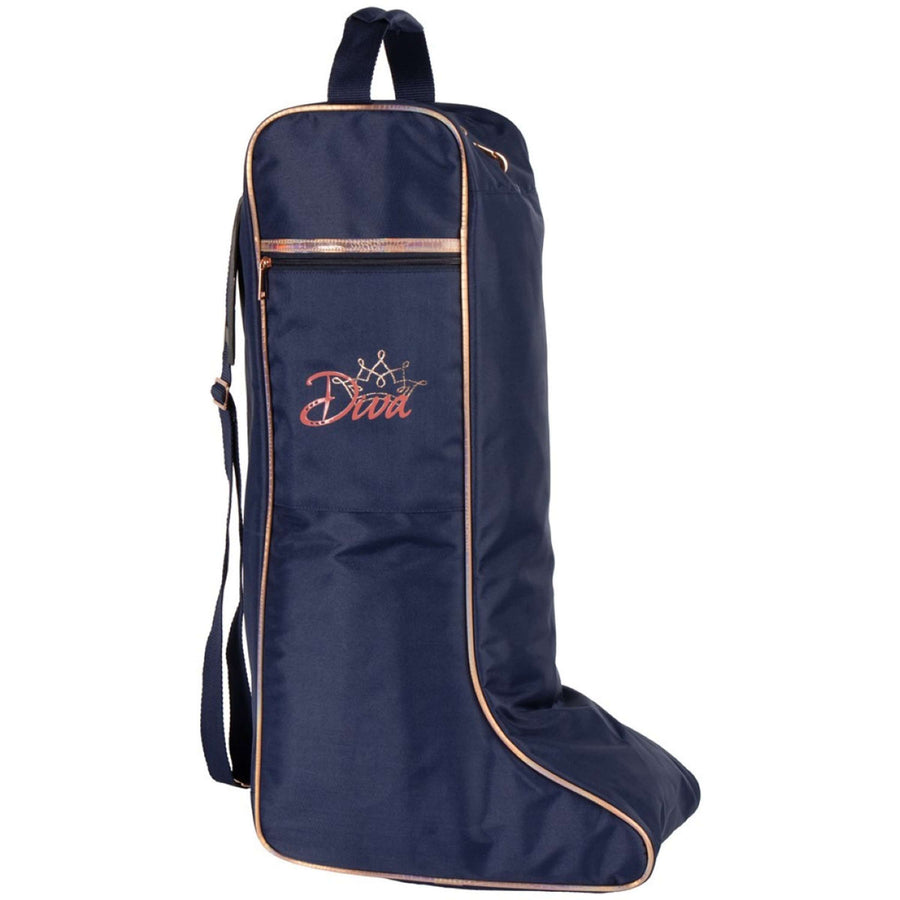Harry's Horse Boot Bag Diva Mauvewood Collegiate-Blue