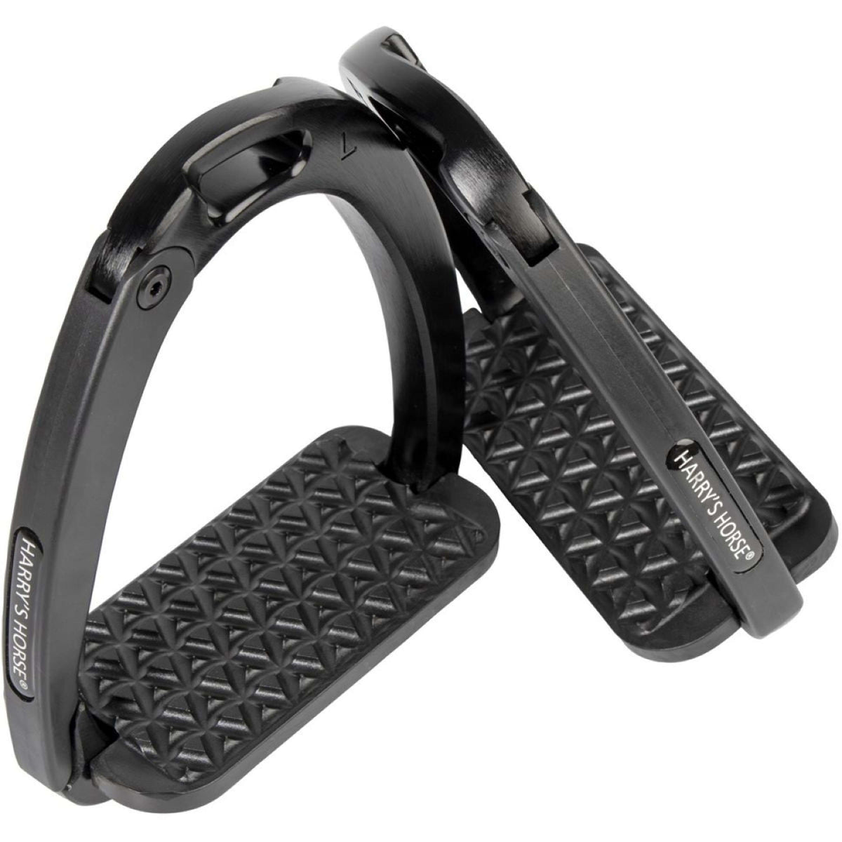 Harry's Horse Safety Stirrups Safe Release Stainless Steel