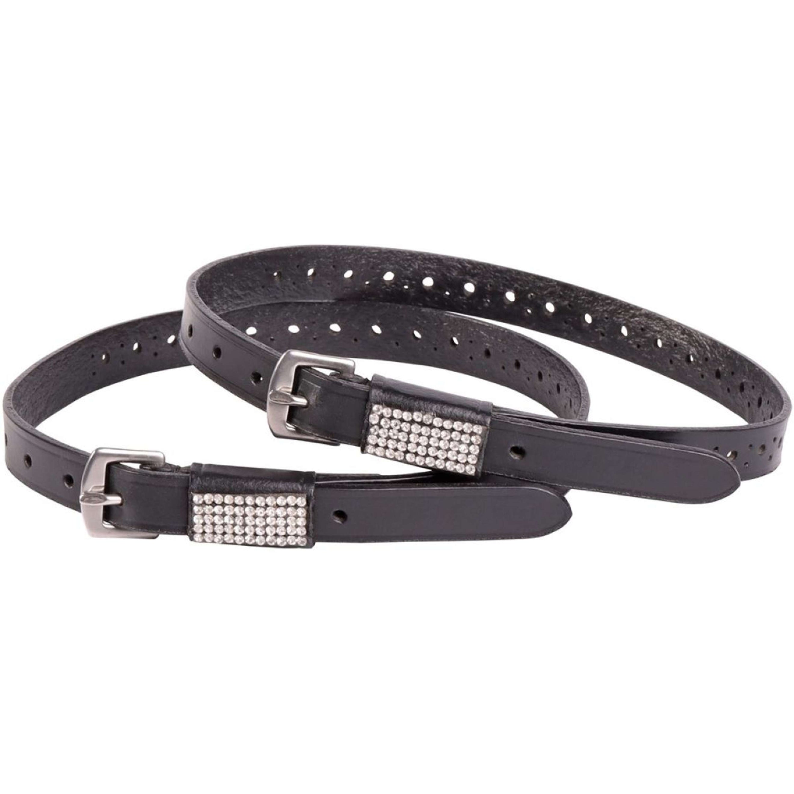 Harry's Horse Spur straps Broque Black/Silver