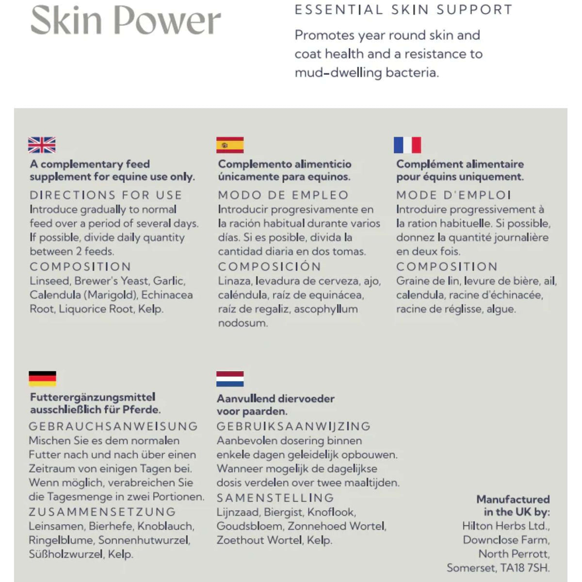 Hilton Herbs Skin Power