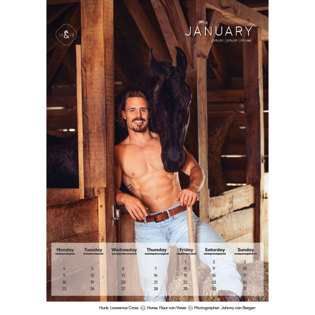 Calender Horse and Hunk 2027