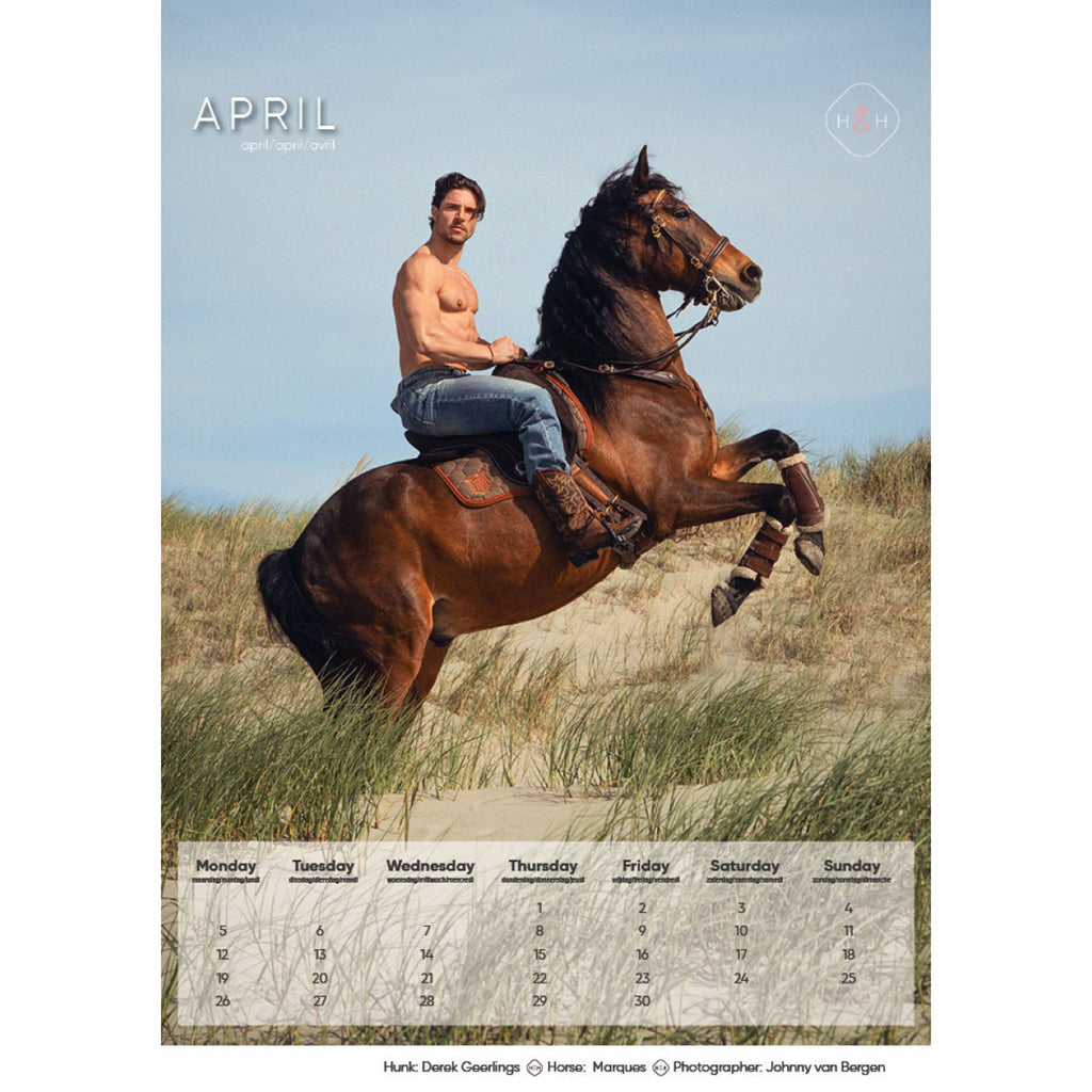 Calender Horse and Hunk 2027
