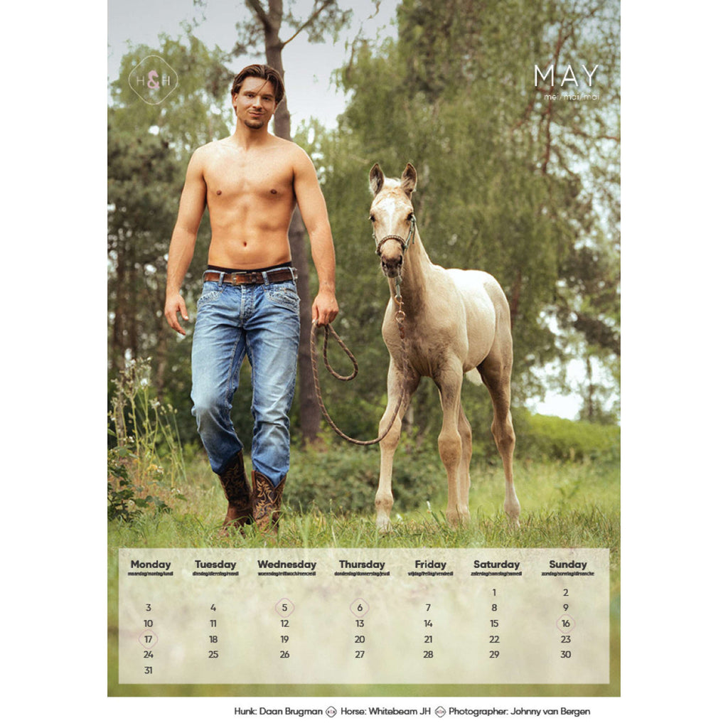 Calender Horse and Hunk 2027