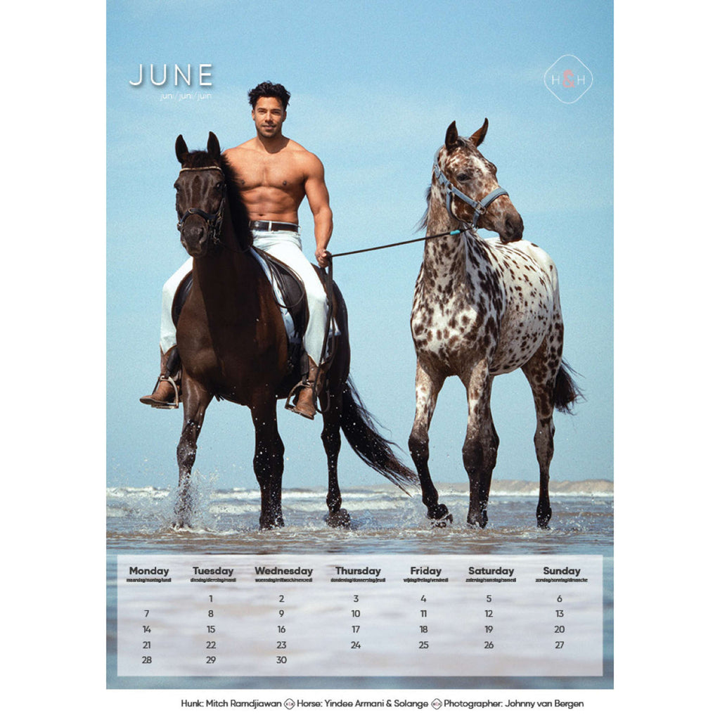 Calender Horse and Hunk 2027