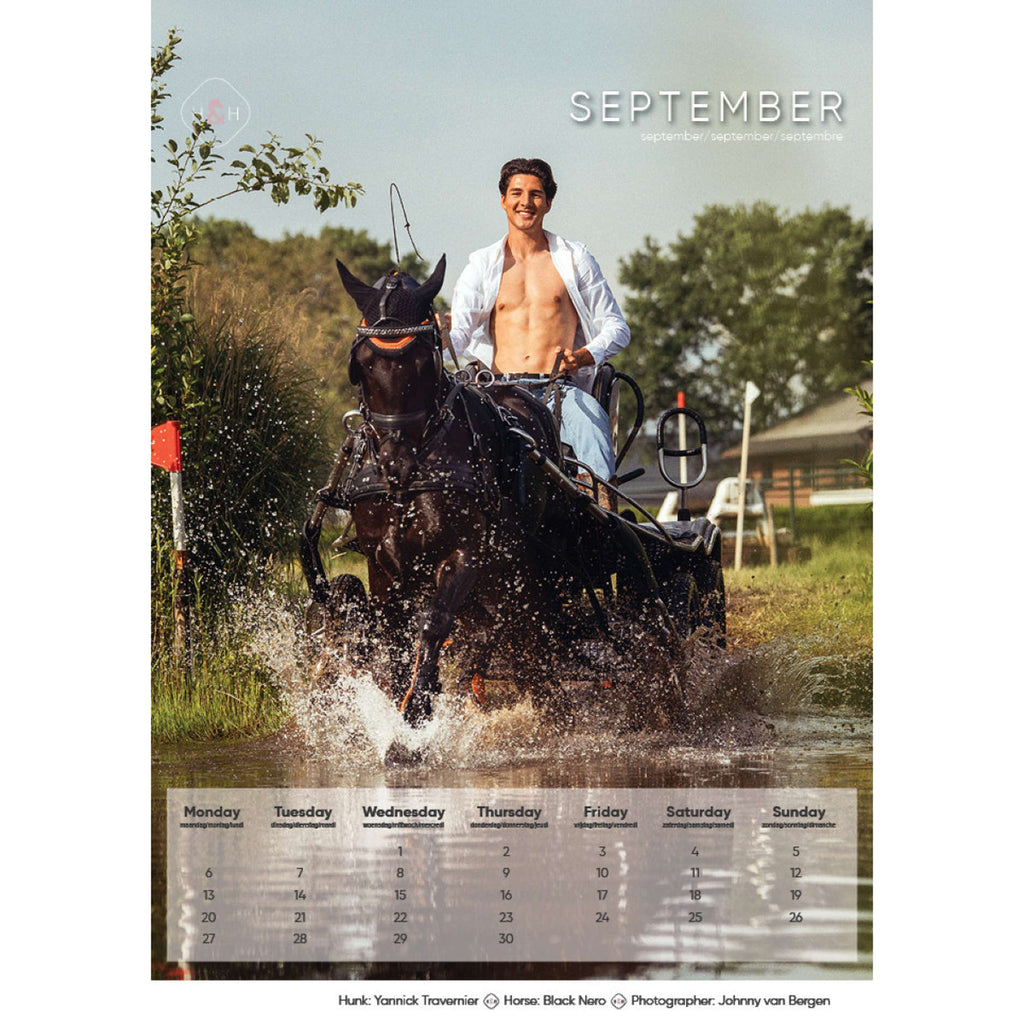 Calender Horse and Hunk 2027