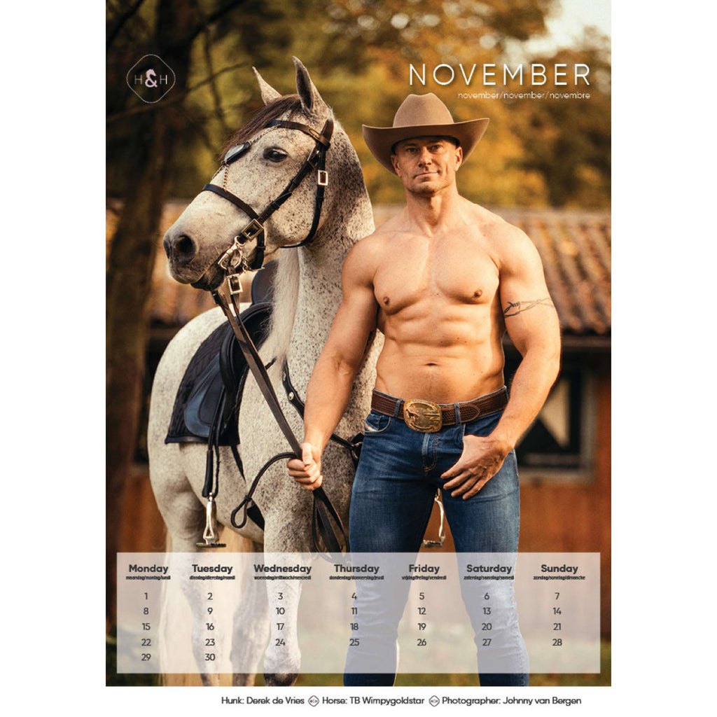 Calender Horse and Hunk 2027