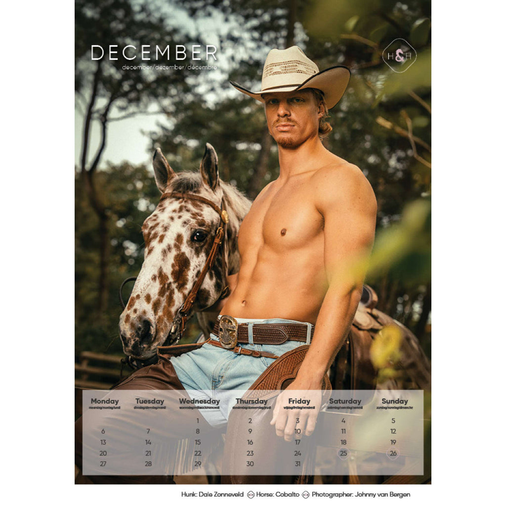 Calender Horse and Hunk 2027