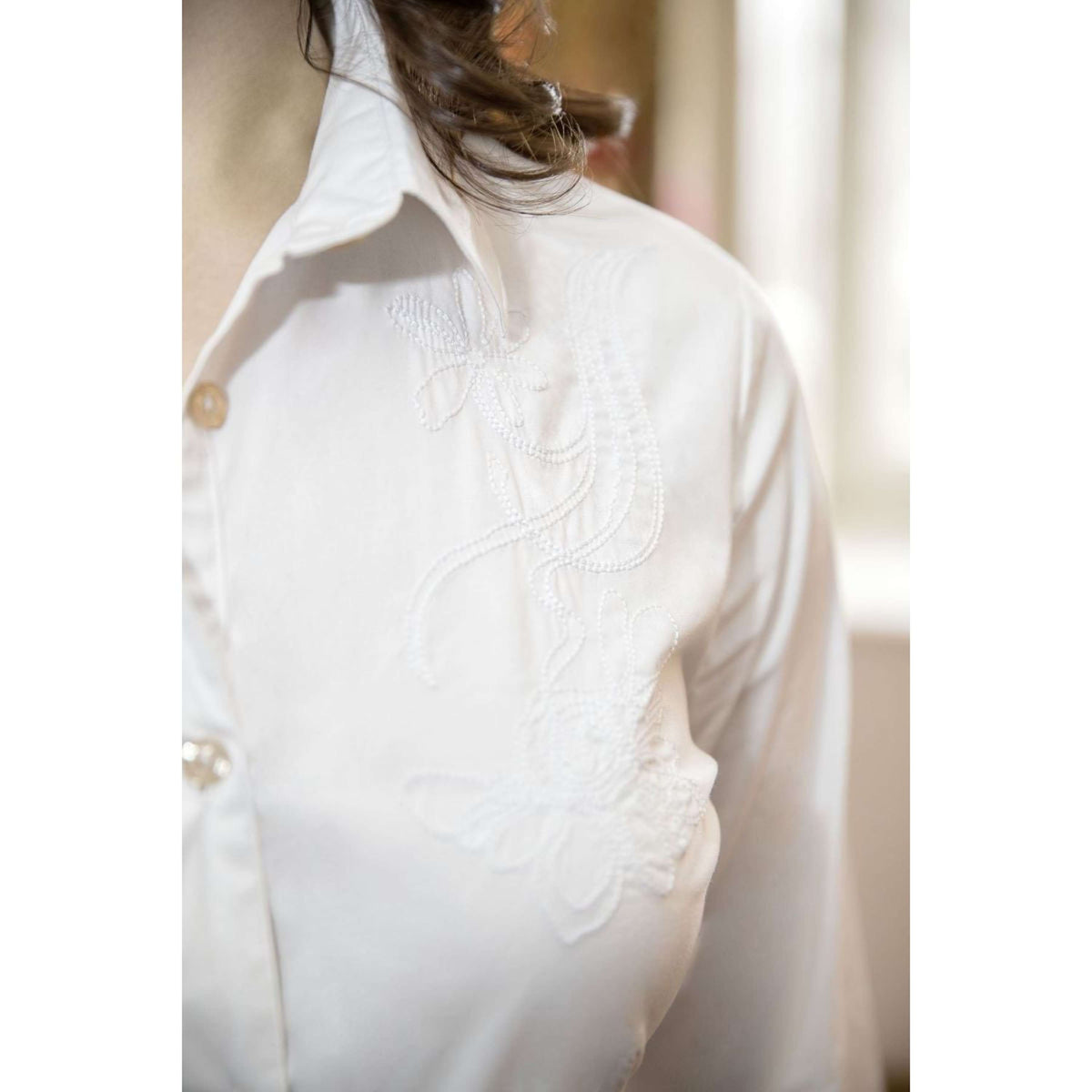 Lauria Garrelli Riders Blouse Moena ivory