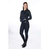 HKM Breeches Rosegold Glamour Full Grip Darkblue/RoseGold