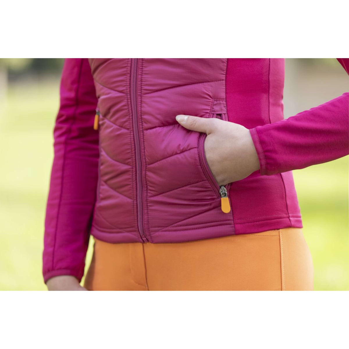 HKM Jacket Prag Nylon Cranberry