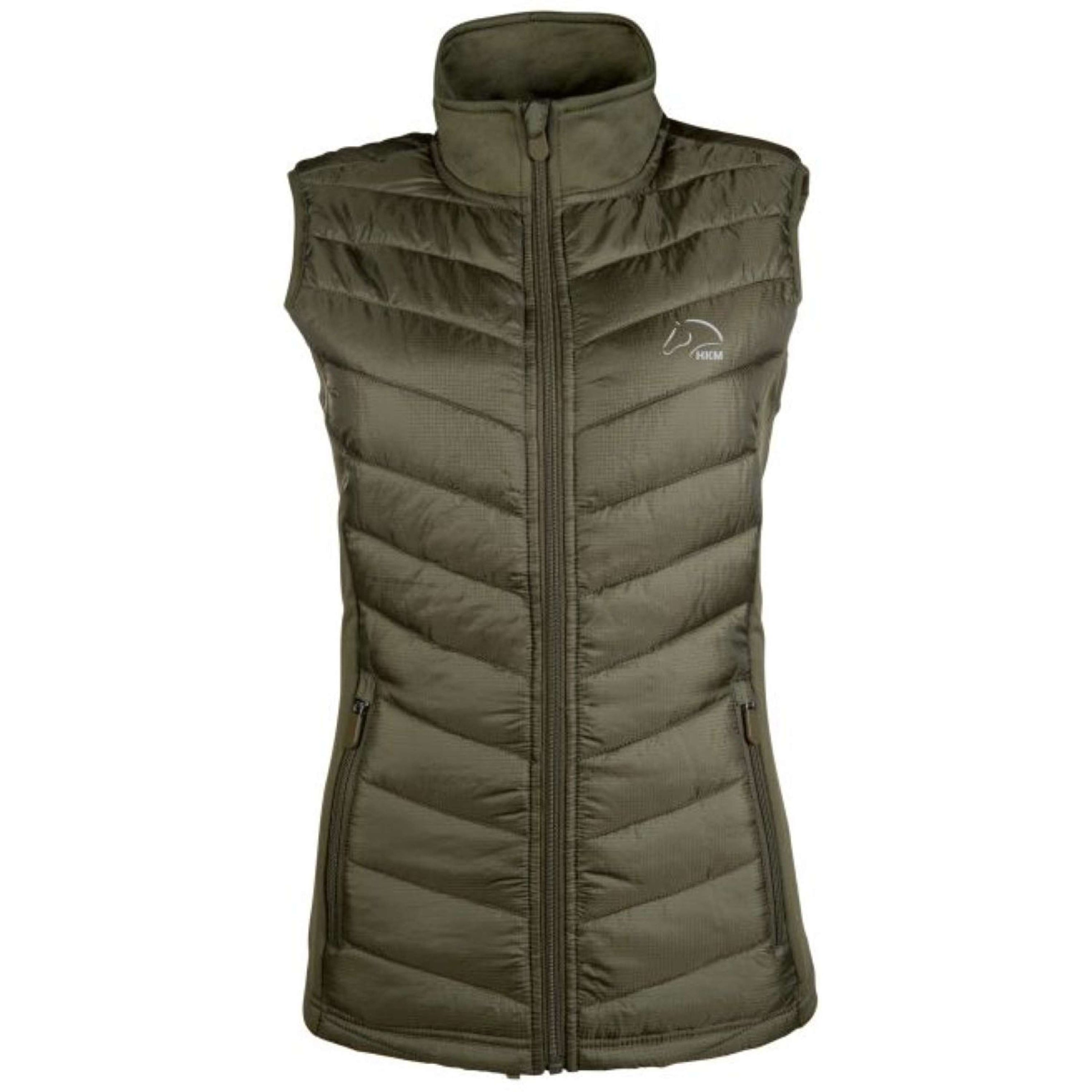 HKM Bodywarmer Jersey Basel Olive Green