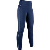 HKM Riding Legging Equilibrio Silicon Seat Darkblue