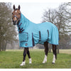 HKM Fly Rug Lissabon with a Hood Aqua