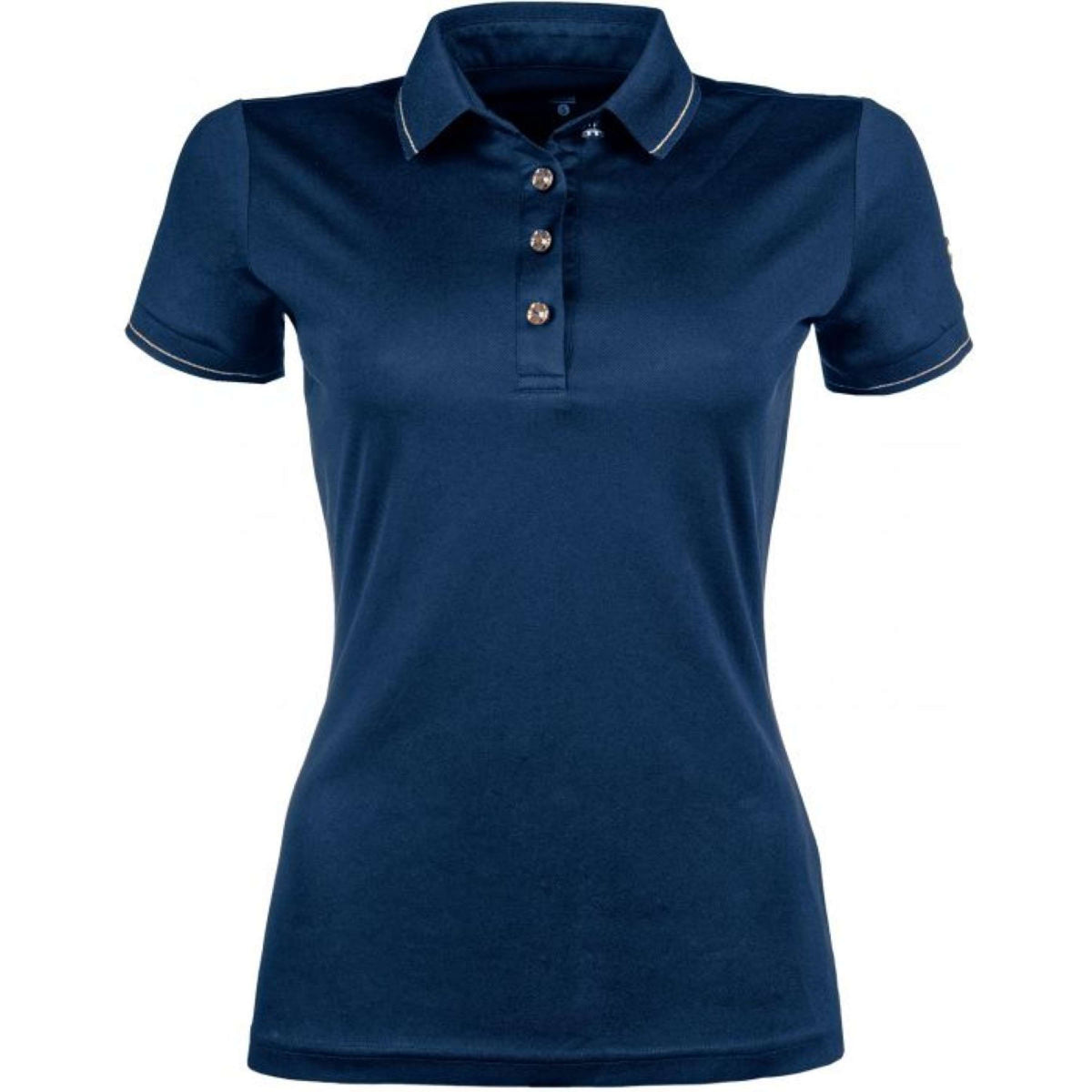 HKM Poloshirt Rosegold Glamour Darkblue/RoseGold