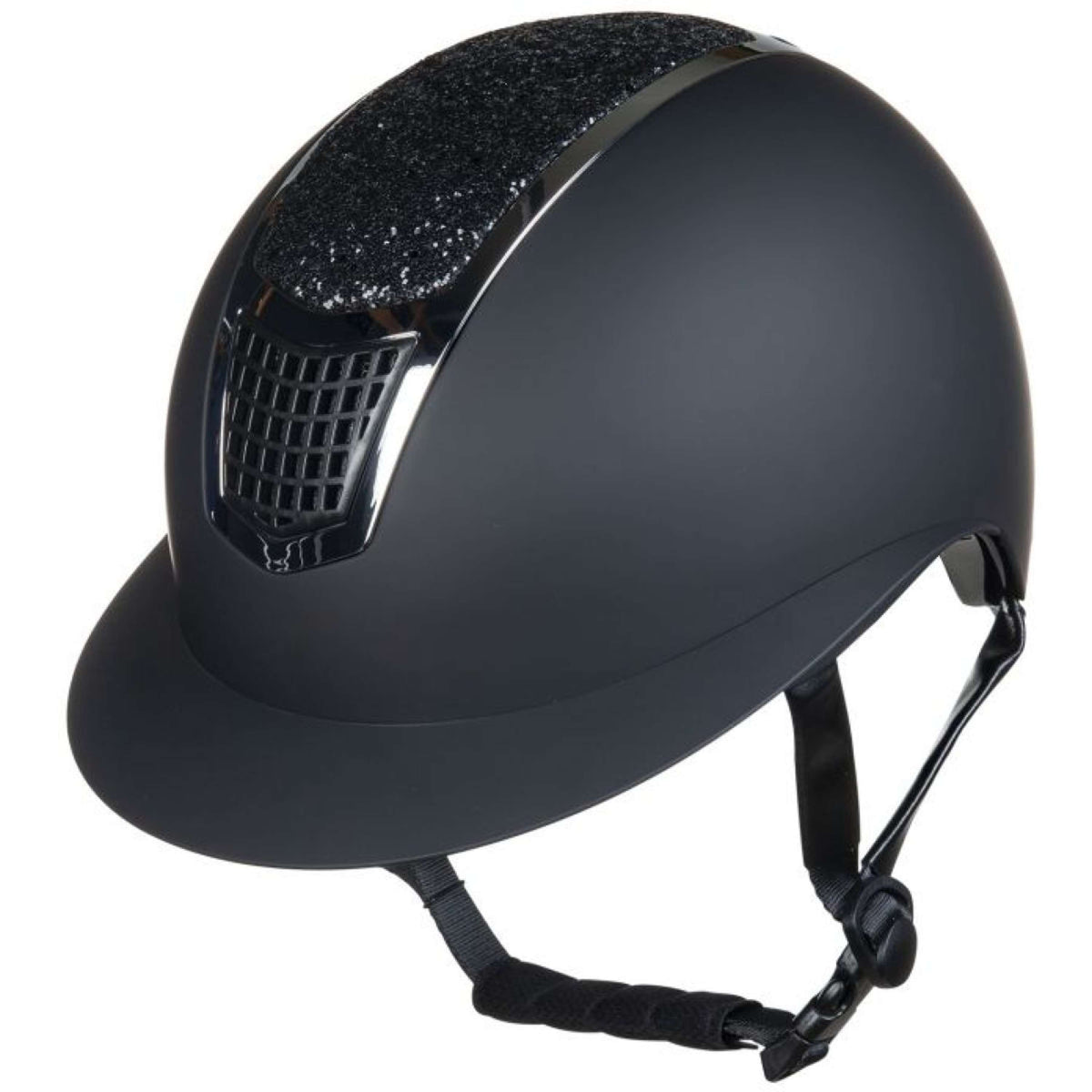 HKM Cap Glamour Shield Black/Silver