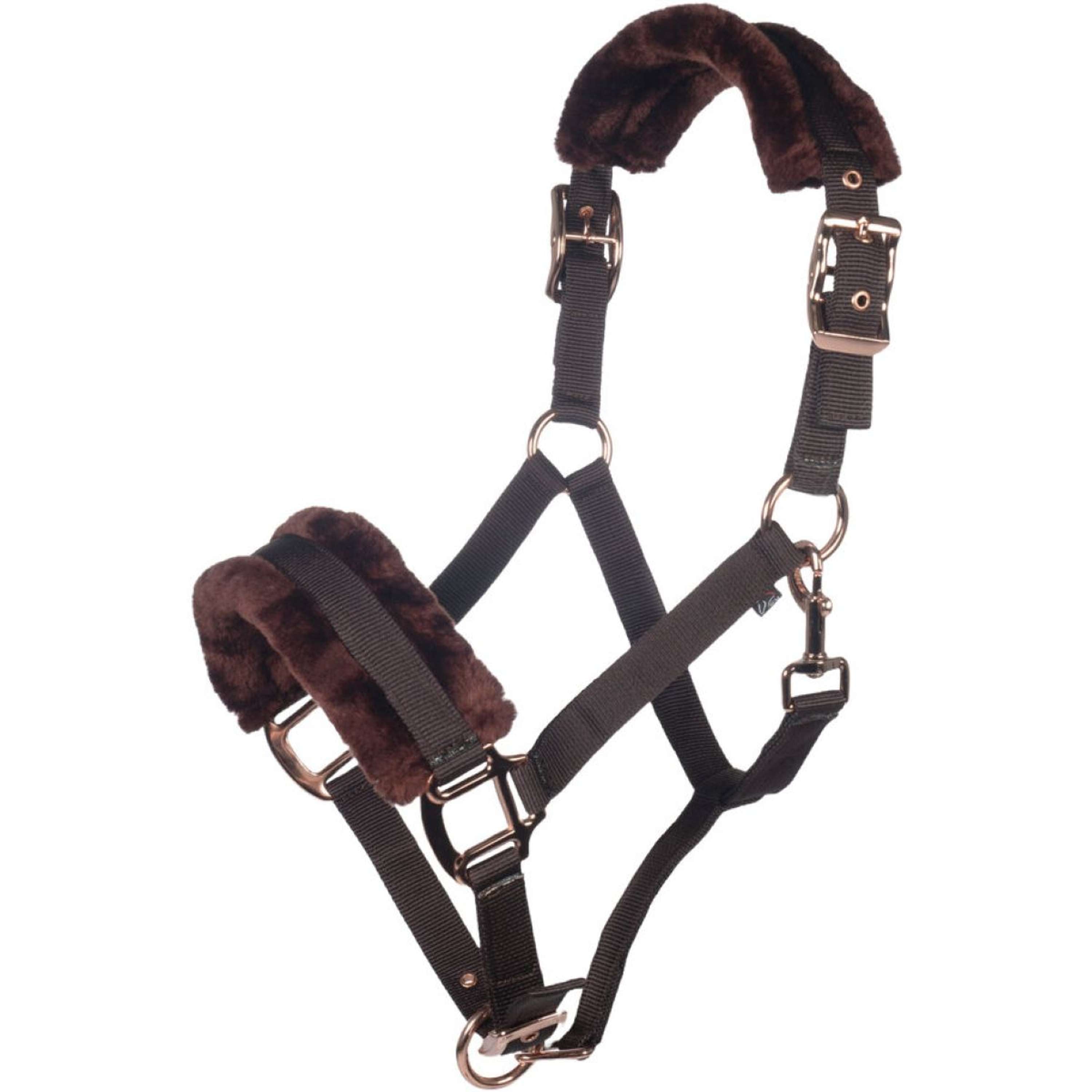 HKM Halter Rosegold Glamour Brown/Rosegold