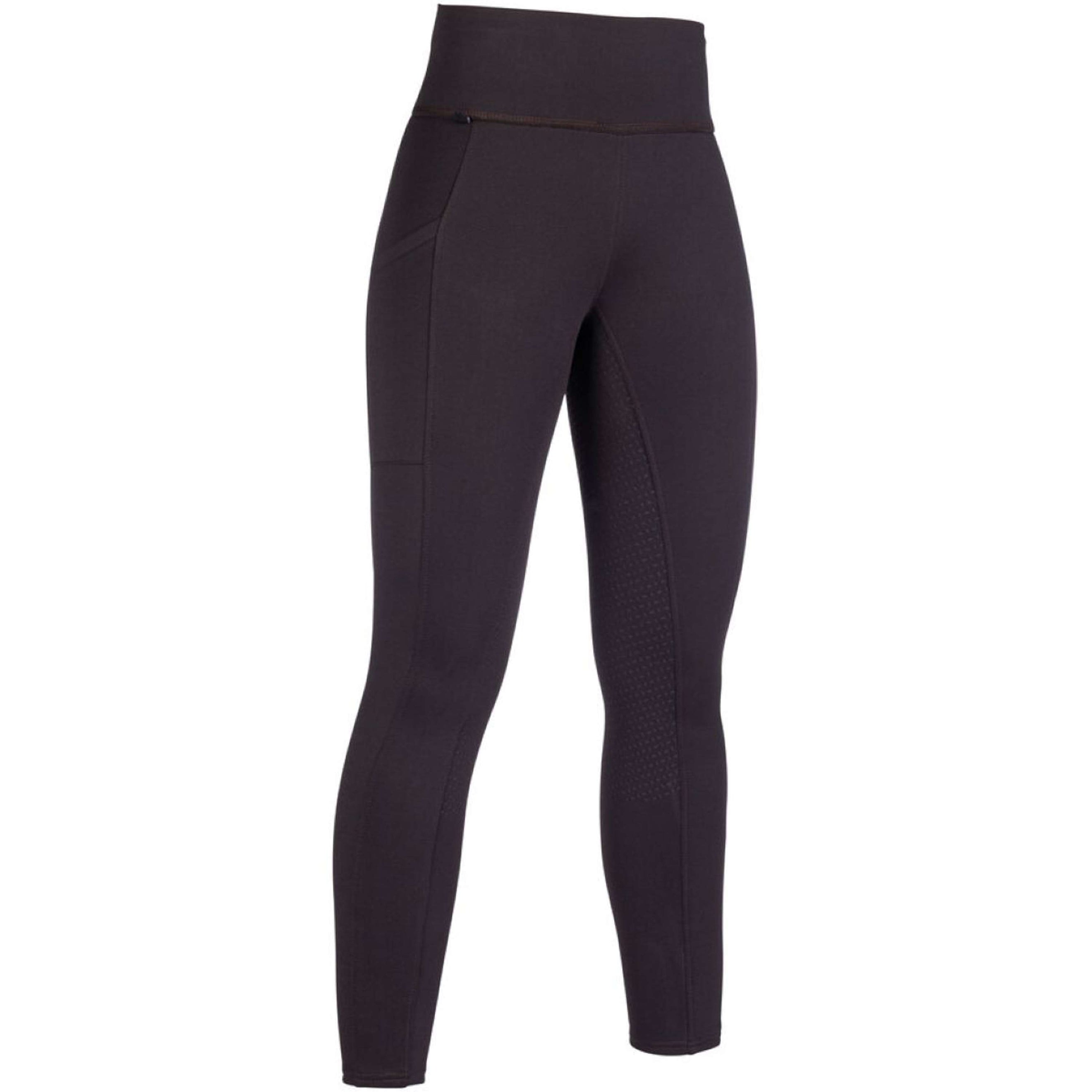 HKM Riding Legging Cosy Full Grip Darkbrown