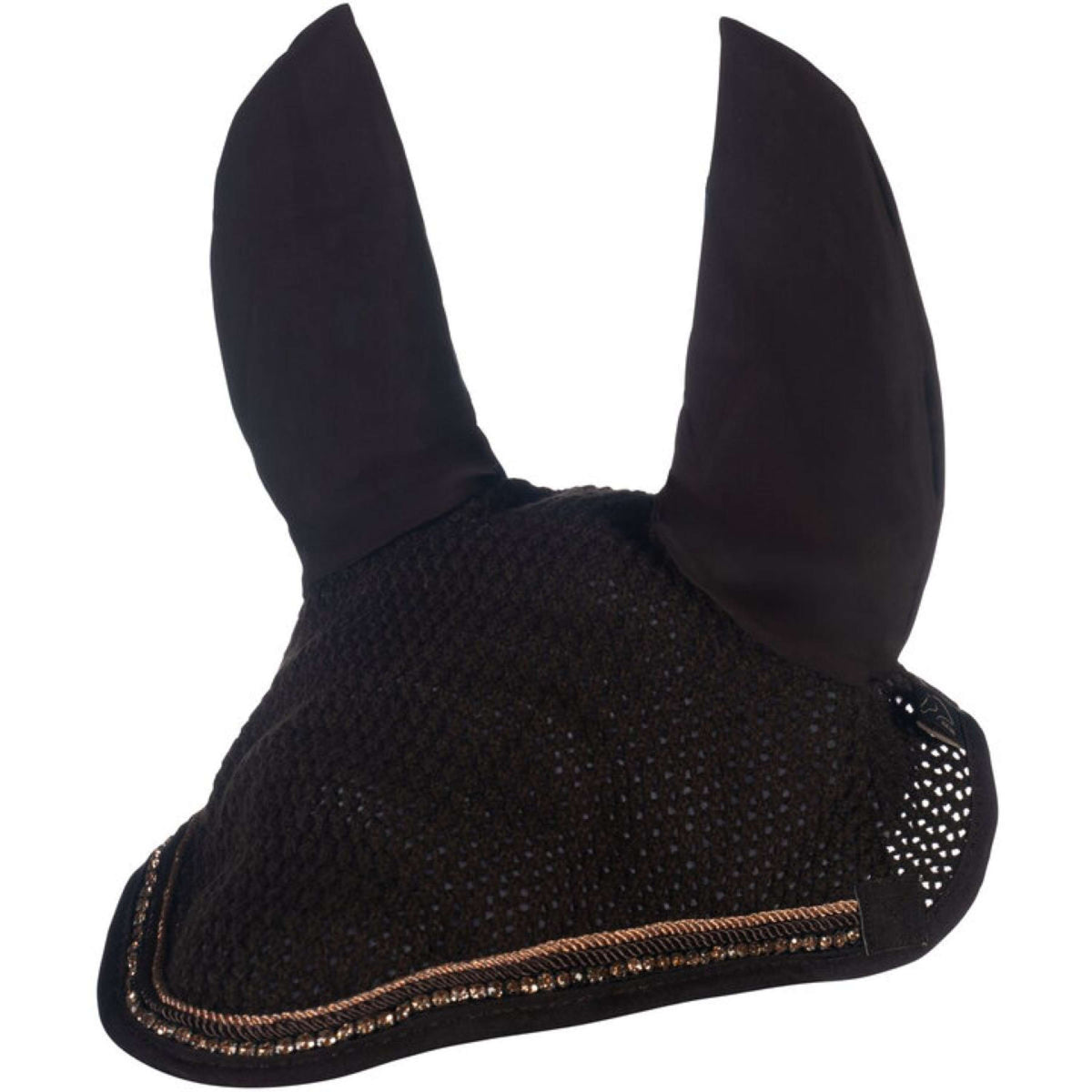 HKM Ear Bonnet Rosegold Glamour Brown/Rosegold