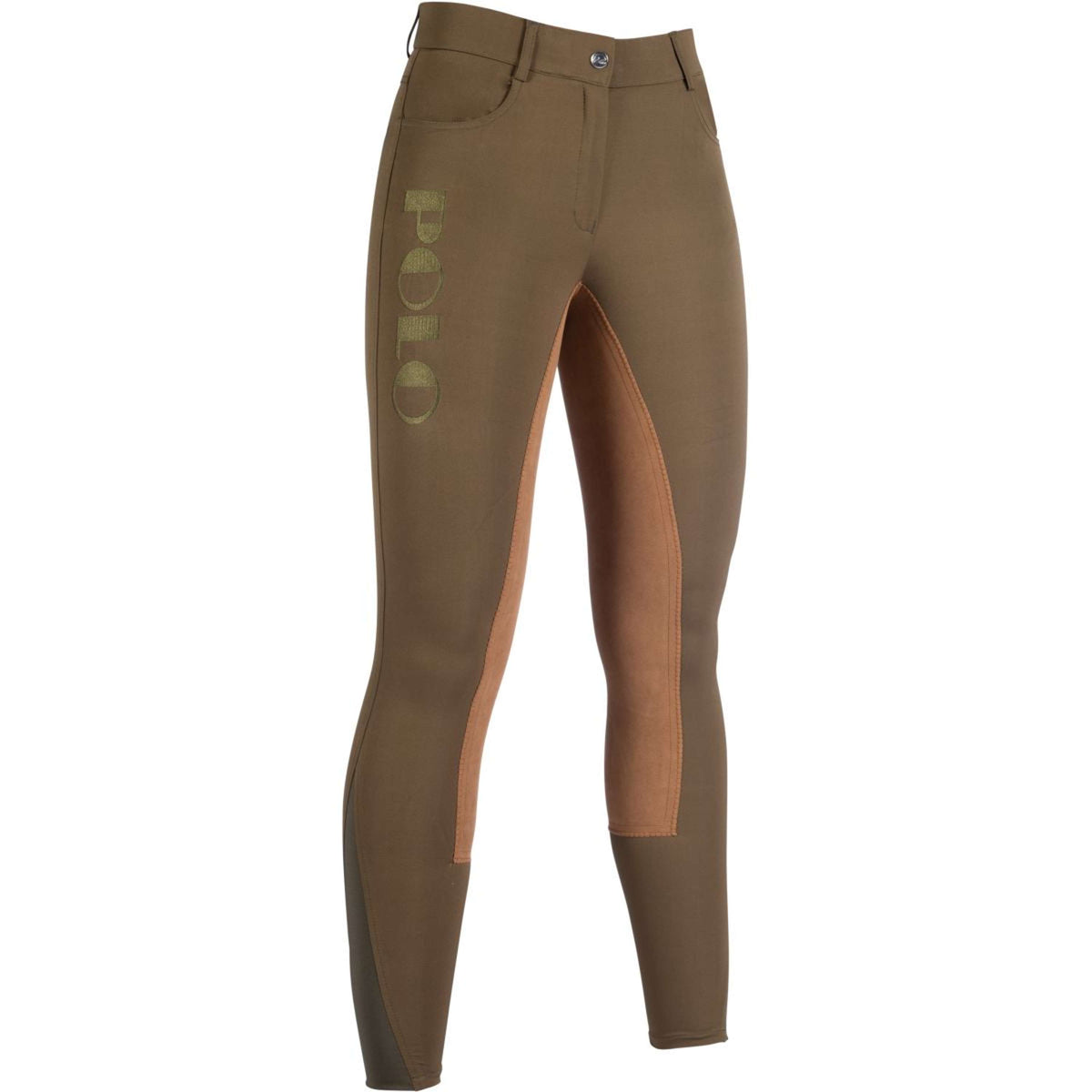 HKM Breeches Buenos Aires with Alos Seat Olive Green