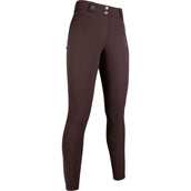 HKM Breeches Monaco Crystal Silicon Seat Darkbrown