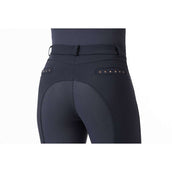 HKM Breeches Rosegold Glamour Winter Full Grip Darkblue/RoseGold