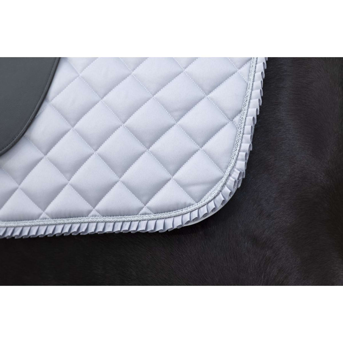 HKM Saddlepad Monaco Noble Dressage Grey/Blue