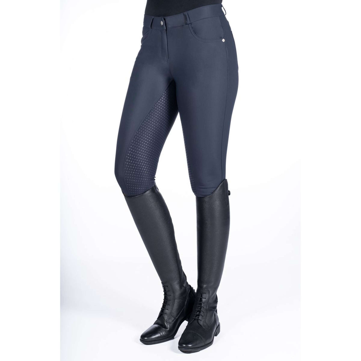 HKM Breeches Luna Full Grip Darkblue