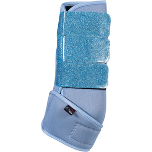 HKM Leg protection Berry Softopren Blue Dove