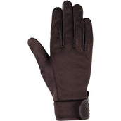 HKM Riding Gloves Basil Softshell Darkbrown