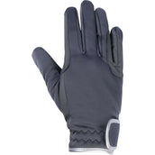 HKM Riding Gloves Basil Softshell DarkGrey