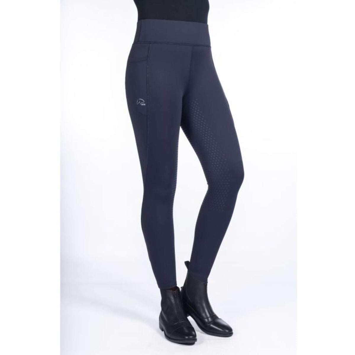 HKM Riding Legging Alice Full Grip Darkblue